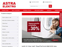 Tablet Screenshot of bila-technika.astranet.cz